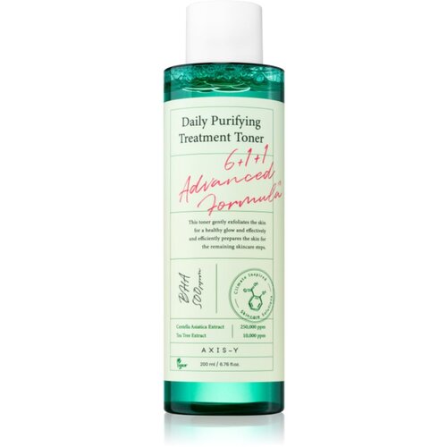 AXIS-Y 6+1+1 Advanced Formula Daily Purifying Treatment Toner globinsko čiístilni tonik s pomirjajočim učinkom 200 ml Cene
