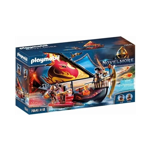 Playmobil 70641 - Novelmore - Burnham Raiders ognjena ladja Slike