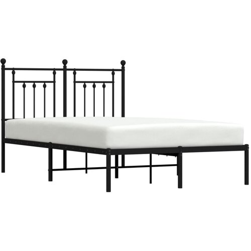  okvir za krevet s uzglavljem crni 120x190 cm Slike