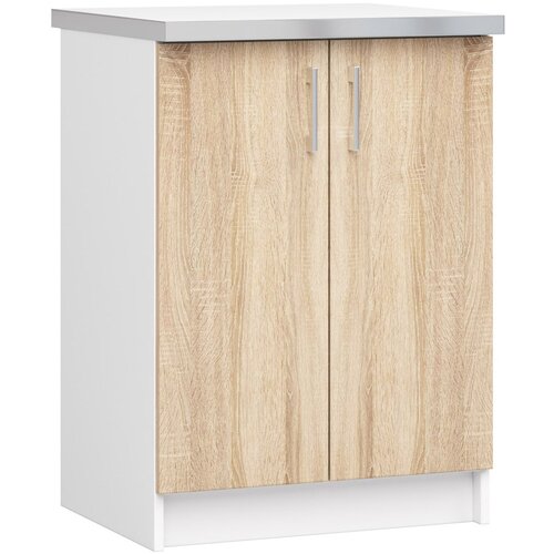 AKORD LIMA S60 Kabinet + BELA/SONOMA HRAST VRH, (21713658) Cene