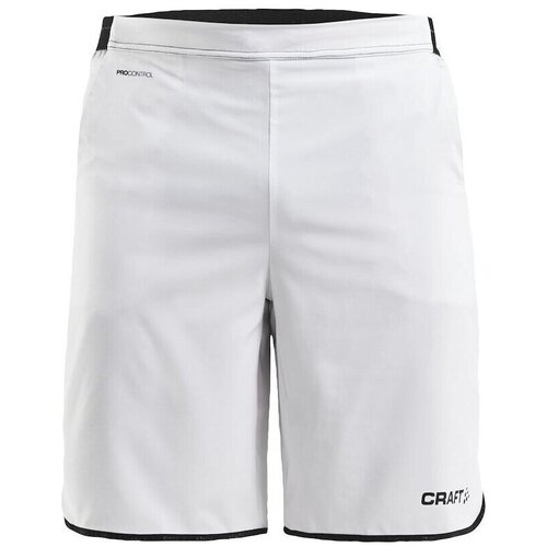 Craft Hlače 3/4, 7/8 Pro Control Impact Bela Slike