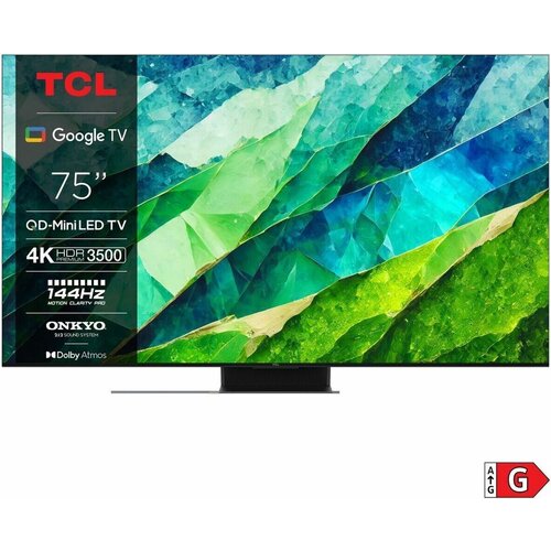 Tcl 75''C855 4K 144HZ QD-MiniLED TV s Google TV-omGame Master Pro 3.0 Cijene