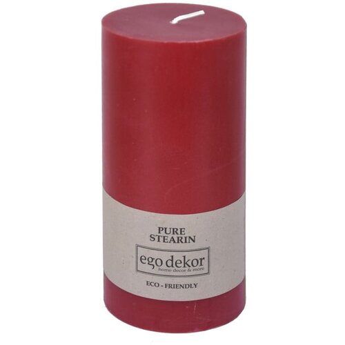Eco candles by Ego dekor crvena svijeća Friendly, vrijeme gorenja 50 h Slike