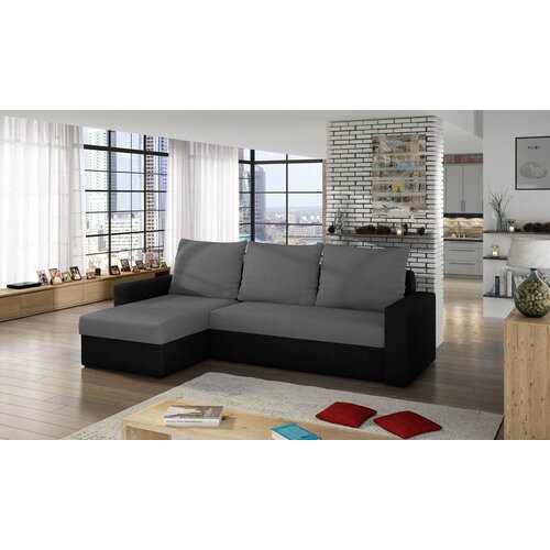  Funkcionalna kotna sede�na garnitura Lanzo (ve� barv)-Alova 10/ Alova 04 black Cene