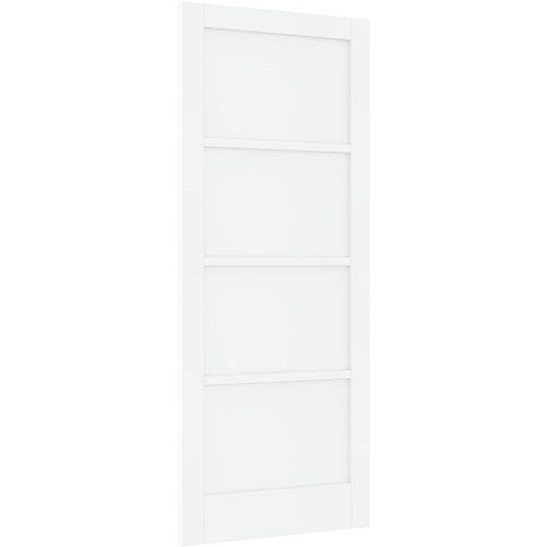 vidaXL unutarnja vrata 'ORKDAL'bijela 83x202x4 cm od punog drveta bora Cijene