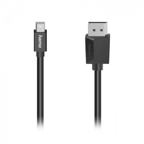Hama DisplayPort / Mini-DisplayPort priključni kabel 1.50 m 00200710 crna [1x muški konektor displayport - 1x muški konektor mini displayport] Cijene