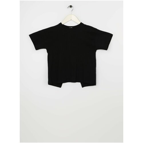 Koton Plain Black Girls T-shirt 3skg10123ak Cene
