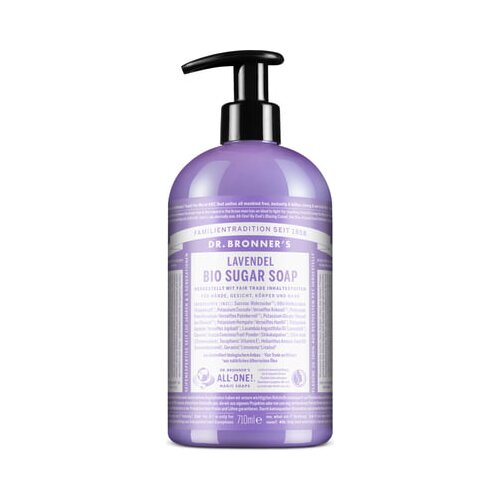 DR. BRONNER&amp;#039;S &amp;scaron;ećerni sapun sa lavandom - 710 ml Slike