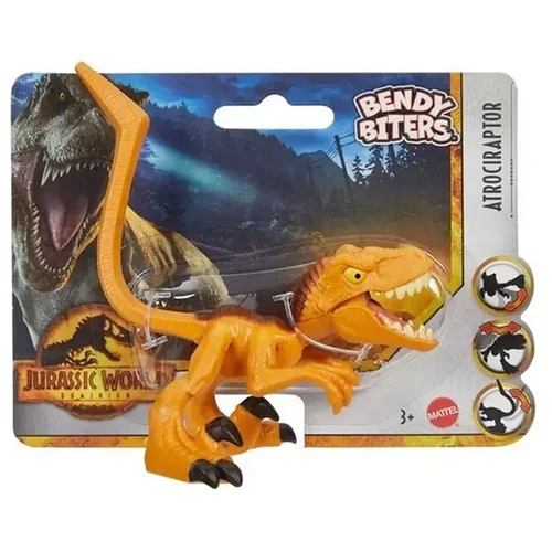 Dinosauri Mattel Jurassic World Bendy Biters - Atrociraptor