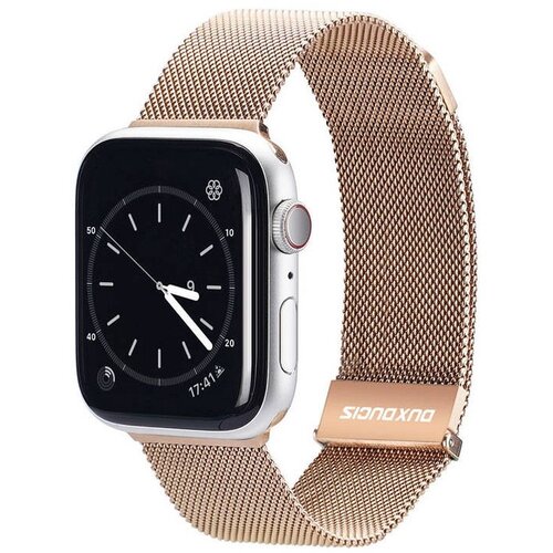 Dux ducis narukvica za sat milanese za apple watch 42/44/45 zlatna Slike