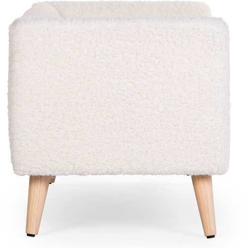 Childhome dječja fotelja teddy off white Slike