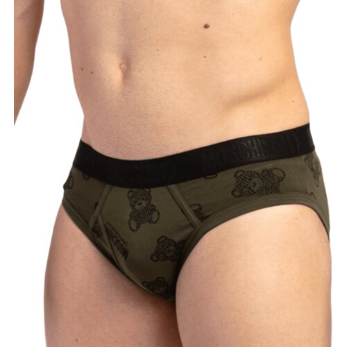 Moschino Mu&scaron;ke Slip gaće Underbear, Maslinaste Cene