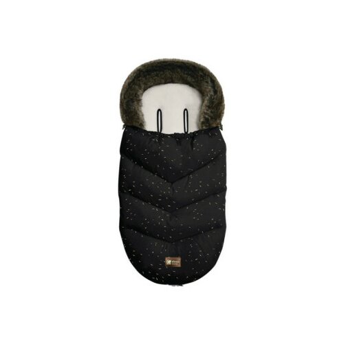 Kikka Boo zimska navlaka za kolica Luxury Fur Confetti black ( KKB40093 ) Slike