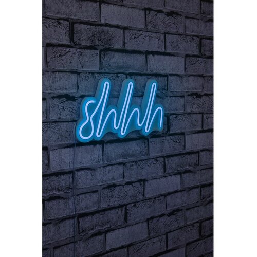 Wallity Shhh - Blue Blue Decorative Plastic Led Lighting Slike