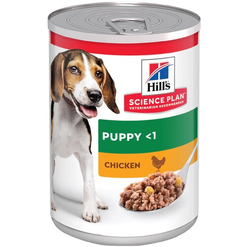 Hill&amp;rsquo;s Science Plan Puppy &amp;lt;1 s pi&amp;scaron;čancem - 12 x 370 g Slike