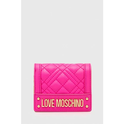 Love Moschino Denarnica ženski, roza barva
