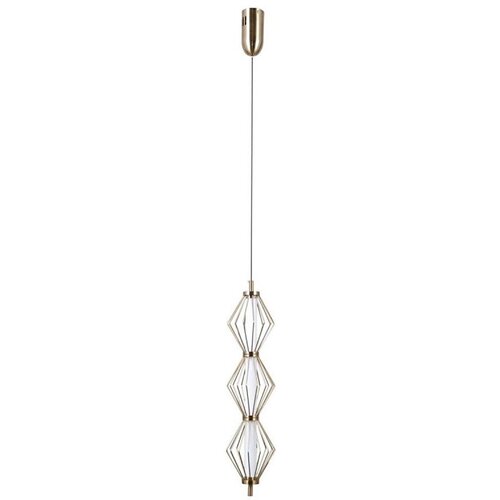  ITALUX PND-34403-3V-HBR - LED luster na sajli SEVILLA LED/15W/230V 3000K zlatna Cene