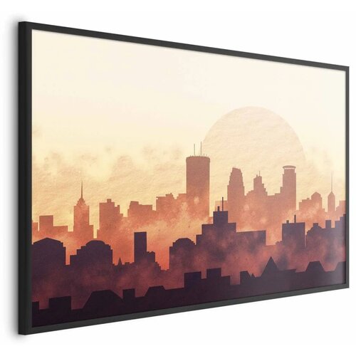  Plakat - City Heat 60x40 Crni okvir Cijene