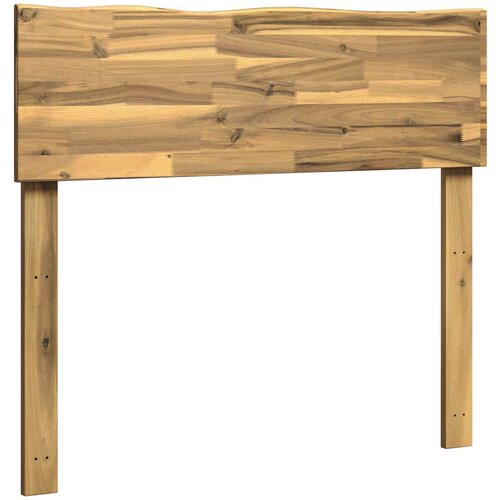  Uzglavlje s prirodnim rubom ROSTOCK Bijela 90 cm Slike