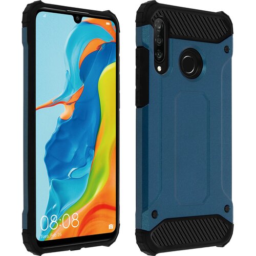AVIZAR Ovitek Defender II, odporen proti udarcem - odpornost na padce z vi&scaron;ine 1,8 metra - polnocno modra str. Huawei P30 Lite, (20599750) Cene