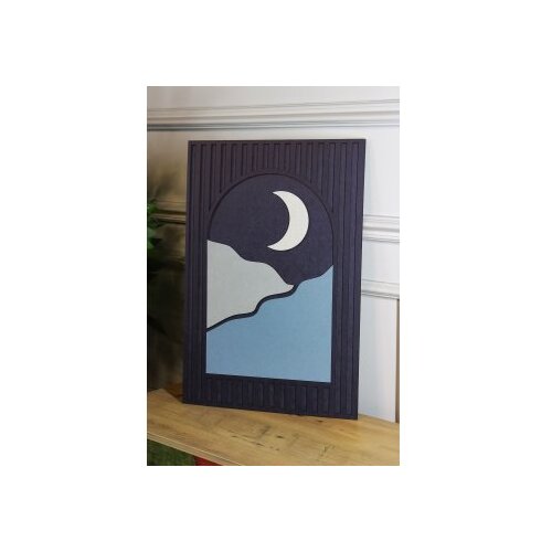 WALLXPERT Zidna slika Ersy3Dmoon-2030, MDF, 20x30x2 cm Cijene