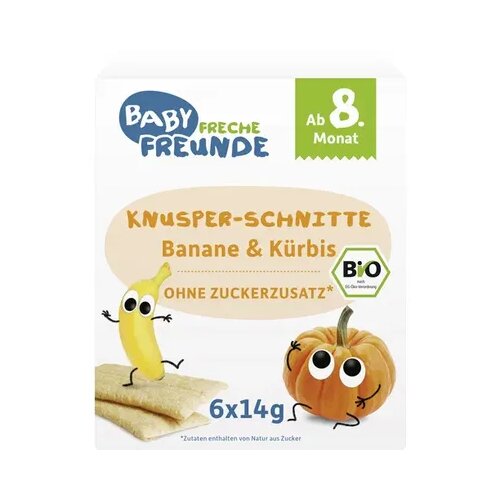 BIO hrustljave rezine - banana in buča Cene