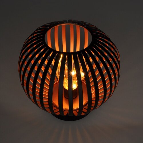 Solight WO3102 - LED dekorativna stona lampa LED/3xAA crna/bakar Slike