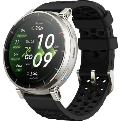 Amazfit Active 3 3,35 cm (1.32") AMOLED Digitalno 466 x 466 pikseli Ekran osjetljiv na dodir Zlatno GPS Cijene