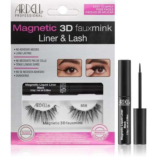 Ardell 3D Faux Mink set za trepalnice 858 Slike