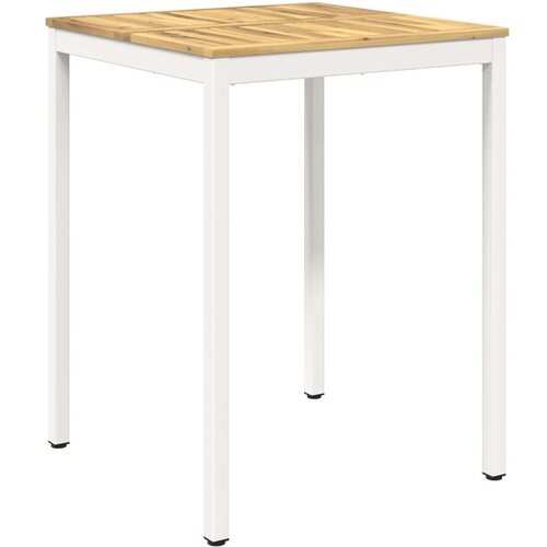 vidaXL Stol za bar u vrtu NAARDEN Bijela 80 x 80 5 x 105 cm - Bijela 80 x 80 5 x 105 cm Cene
