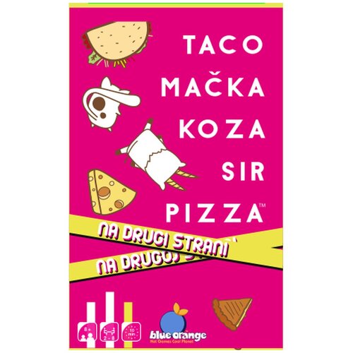 Blue Orange družabna igra Taco Mačka Na drugi strani Slike