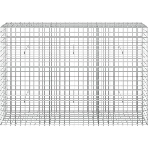  Gabion s 5 mm žicom i mrežom 5x5 cm 150x30x100 cm Slike