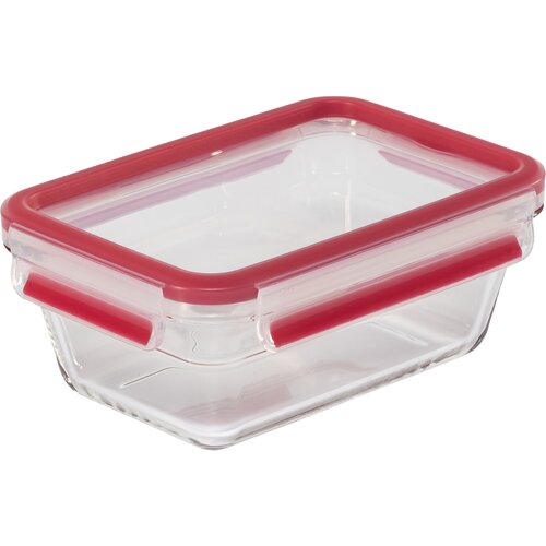 Emsa Clip&Close Glass Food Container 850 ml red Cijene