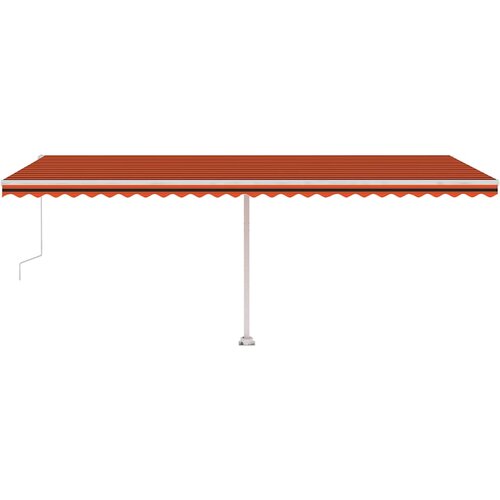  Automatska tenda sa senzorom LED 600 x 300 cm narančasto-smeđa Slike