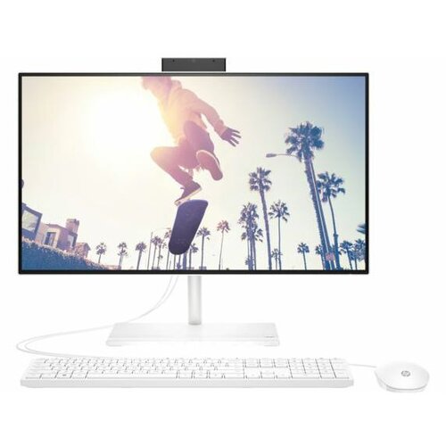 HP 24-cb1059ny All-in-One PC23,8" non touch,1215U,8Gb,512GB,FreeDOS,Bijeli, 3 godine garancije Cijene