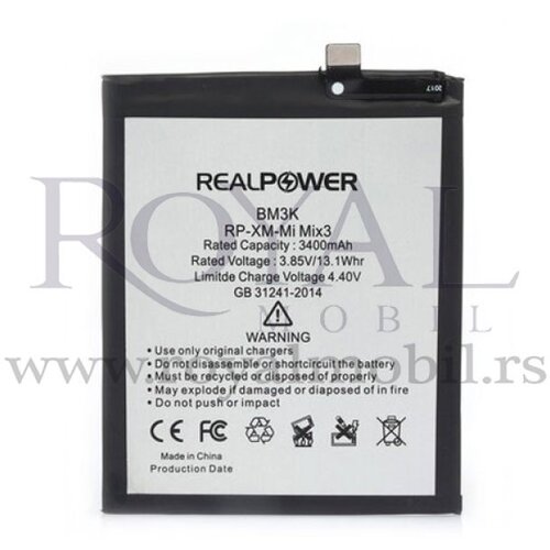 REAL POWER baterija za xiaomi mi mix 3 Bm3k (3400mAh) Slike