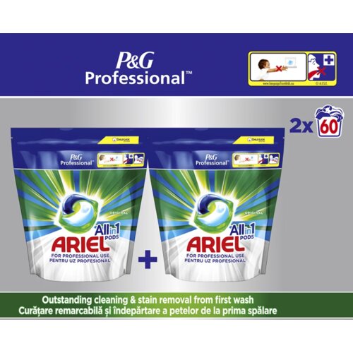 Ariel Professional All in One Regualr kapsule za pranje veša,120 kom Cene