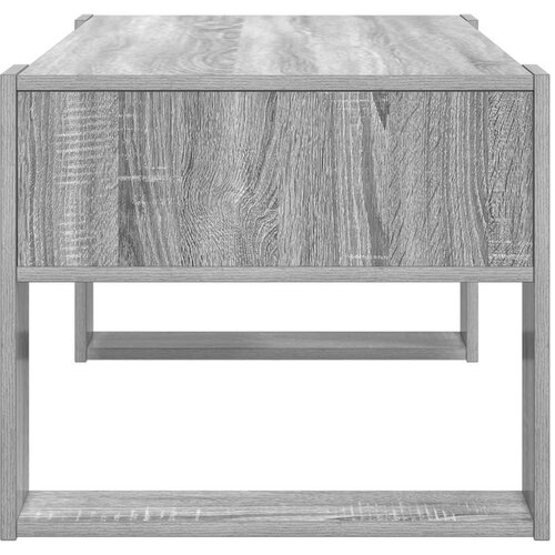  Stolić za kavu Siva Sonoma 92 x 53 x 45 cm Konstruirano drvo Slike