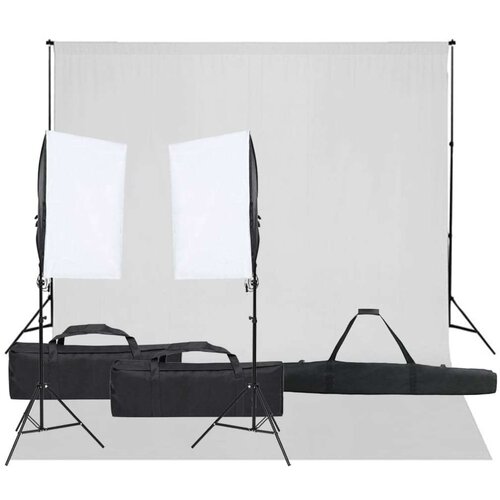  Oprema za fotografski studio sa setom svjetala i pozadinom Cijene