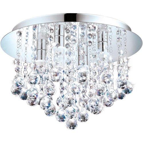 Eglo almonte spot/4, led, g9, 4x3w, 4x360lm, ip44, hrom/kristali Z6DX3MQ Slike