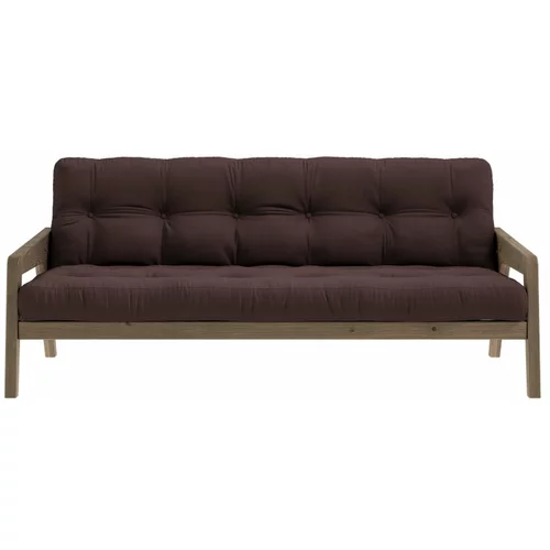 Karup Design Smeđi kauč na razvlačenje 204 cm Grab -