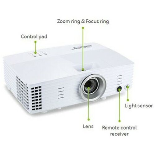 Acer H6502BD DLP projektor Slike