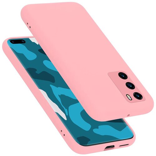  Ohišje, združljiv s Huawei v tekoči roza barvi - zaščitni pokrov iz fleksibilnega silikona TPU, (20588950) Cene