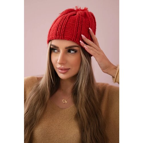 Kesi Cap with fleece Idalia K284 red Cijene