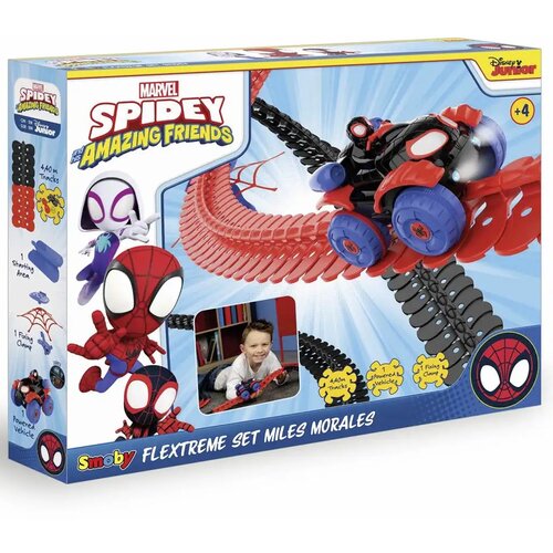 Simba Toys Smoby Spidey FleXtreme Miles Morales utrka staza set - Cene
