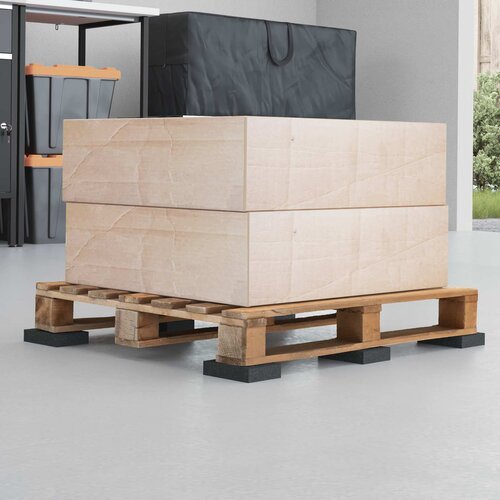  Gumenasti granulatni vanjski pod Crna 6 x 9 x 2 cm Guma Slike