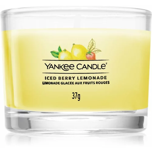 Yankee Candle iced Berry Lemonade dišeča svečka 37 g unisex
