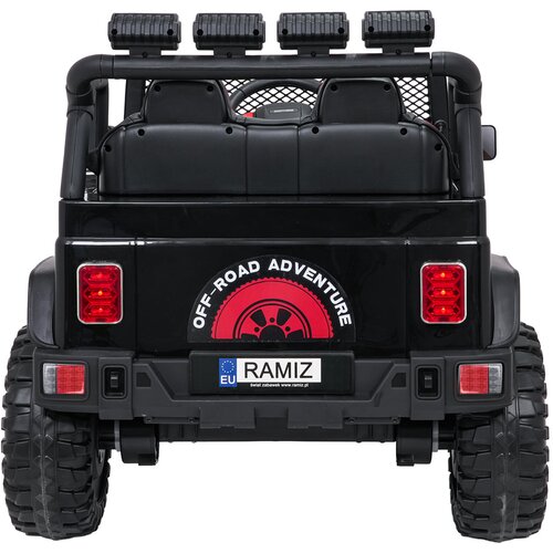  Auto na akumulator Jeep BEAST 4x4 - crni Slike