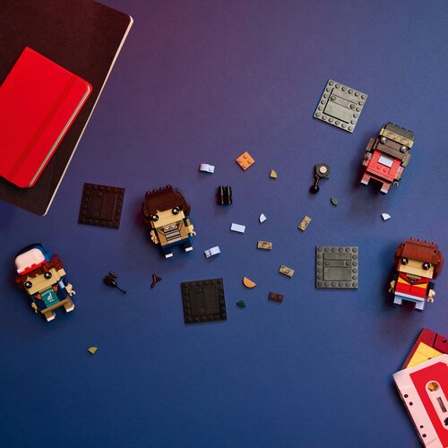 Lego Stranger Things - Figure Mike, Dustin, Lucas in Will (40801) Slike