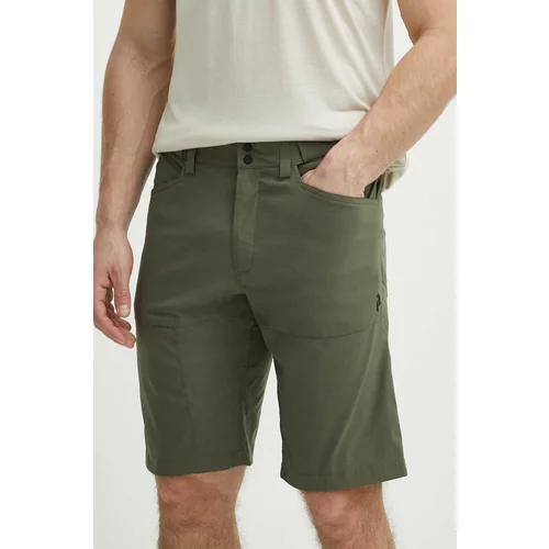 Peak Performance Kratke outdoor hlače Iconiq boja: zelena